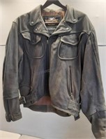 Harley Davidson Leather Jacket - 2XL