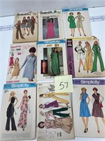 Simplicity Butterick Sewing Patterns