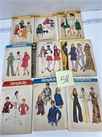 Simplicity McCalls Sewing Patterns