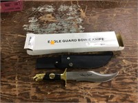 Zachary Crockett eagle guard bowie knife w/  box