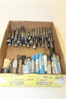 Lot of End Mills, Combo Drill & Cornerstone Bits