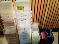 LOT OF CLEAR CAMBRO
