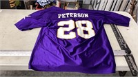 Minnesota Vikings Peterson jersey XL