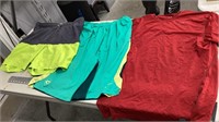 XXL Nike shirt & shorts and swim trunks