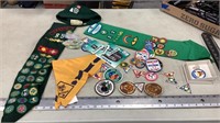 Girl Scout and Boy scout patches and pins