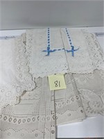 Vintage Handmade & Machine Made Linens