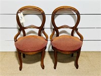 Pair of Antique Occasional Chairs