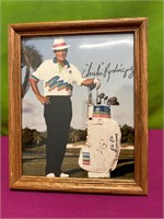 Chi Chi Rodriguez Signed Photograph, Framed