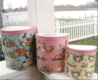 NEW* 3 Pc EASTER NESTING TINS * STEINER CANDIES *