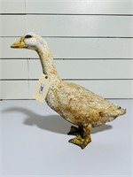 Painted Cast Iron Goose