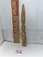 Old Ivory Africa Carving