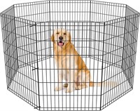 Pet Republic Dog Playpen 8 Panel 36Inches Tall
