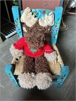Childs chair moose
