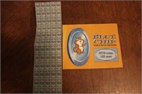 Blue Chip Savings Book w/ Stamps