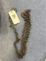 Lightweight Chain 78" w/2 Hooks