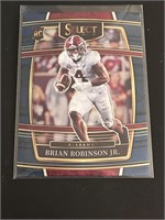 Brian Robinson Select Rookie Card