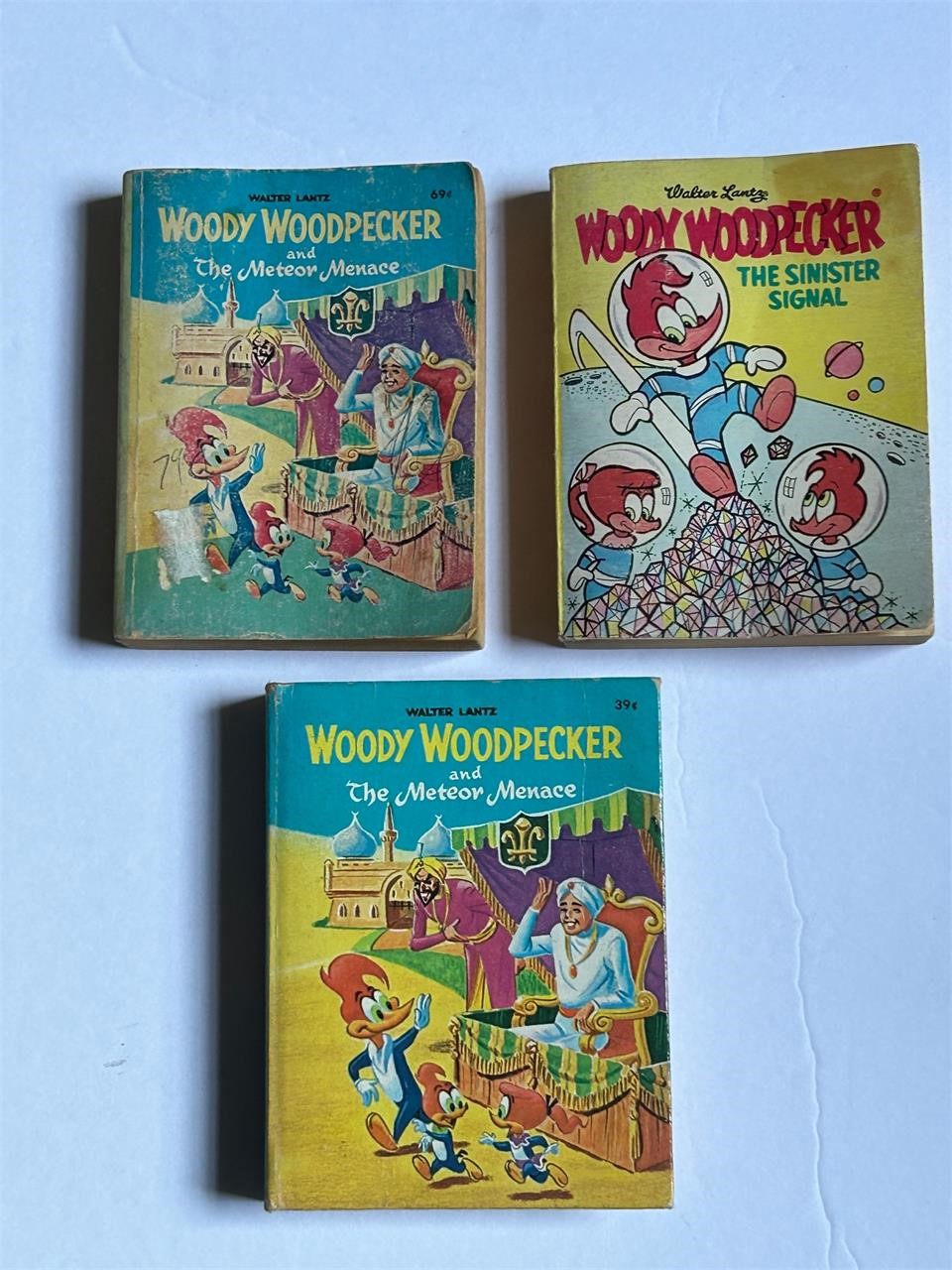 Vintage Woody WoodPecker Little Big Comic books