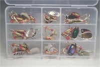 ULTIMATE ANGLERS 30PC METAL SPINNER LURES SET