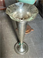Fluted sterling plated  stand