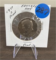 1977-S Proof Kennedy Half Dollar Very Nice