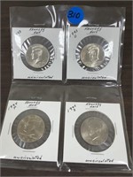 (4) Kennedy Half Dollars 1993 1994 Uncirculated