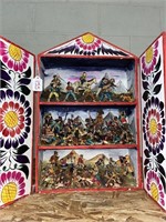 Peru war scene display