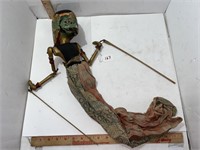 Indonesian Stick Puppet w/removeable head