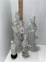 4 China Porcelain figures