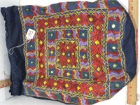 India mirror cloth bag