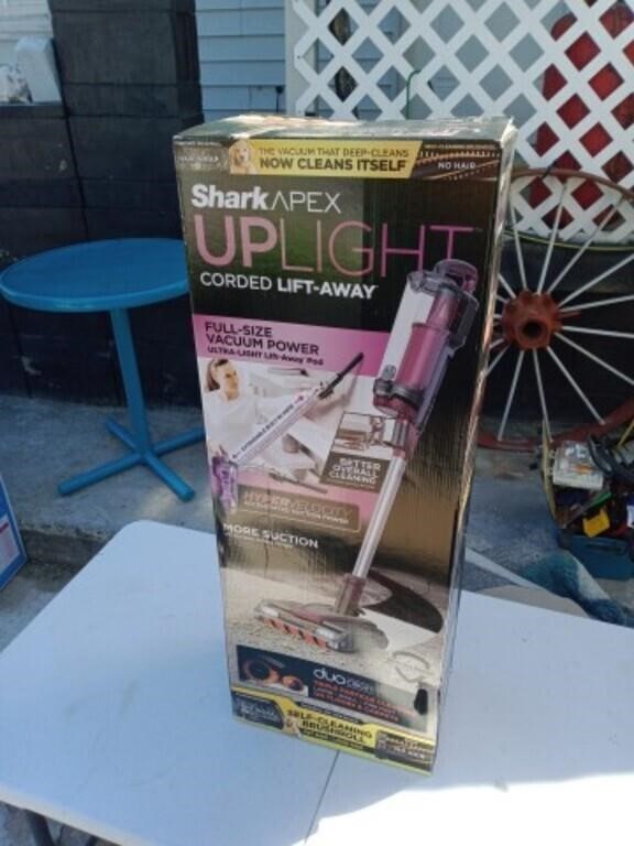 Shark Apex Up light Corded Vacuum In Box Still