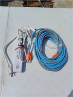 50 ft Extension Cord and Power Strip