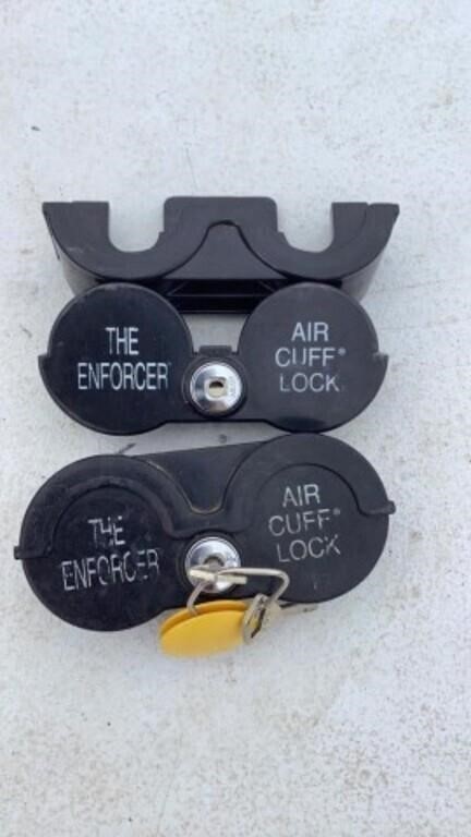 2 Sets Of Air Cuff Locks The Enforcer May Need