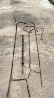 Metal Rod Yard Stakes And Plant Holders Longest