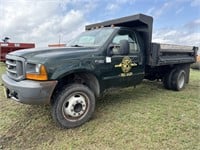 2001 Ford F450 Dump Bed Truck- title