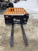 New Wolverine Hydraulic Skid Steer Forks