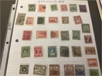 I sorted stamps from Newfoundland