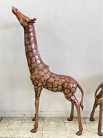 Heavy Metal 5 FT Giraffe Figure