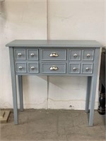 Painted 2 Drawer Console Table