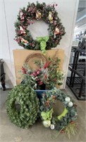 Selection of Holiday Greenery