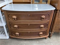 3 Drawer Chest with Stone Top