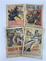 Vintage G.I. Combat Comic Books