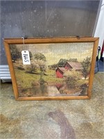 Framed Puzzle 23" x 29"