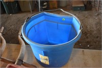 Blue Feed Bucket