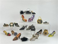 Decorative Miniature Shoes, Purses & Hats