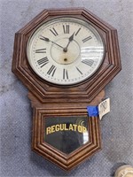Regulator Wall Clock-has pendulum