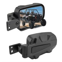 KEMIMOTO UTV Side Mirrors, Adjustable Surface Fold