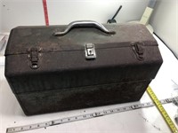 Large metal tacklebox with contents