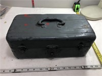 Metal tacklebox with contents