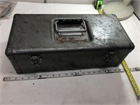 Metal tacklebox with contents