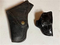 Leather Holsters - Qty 2